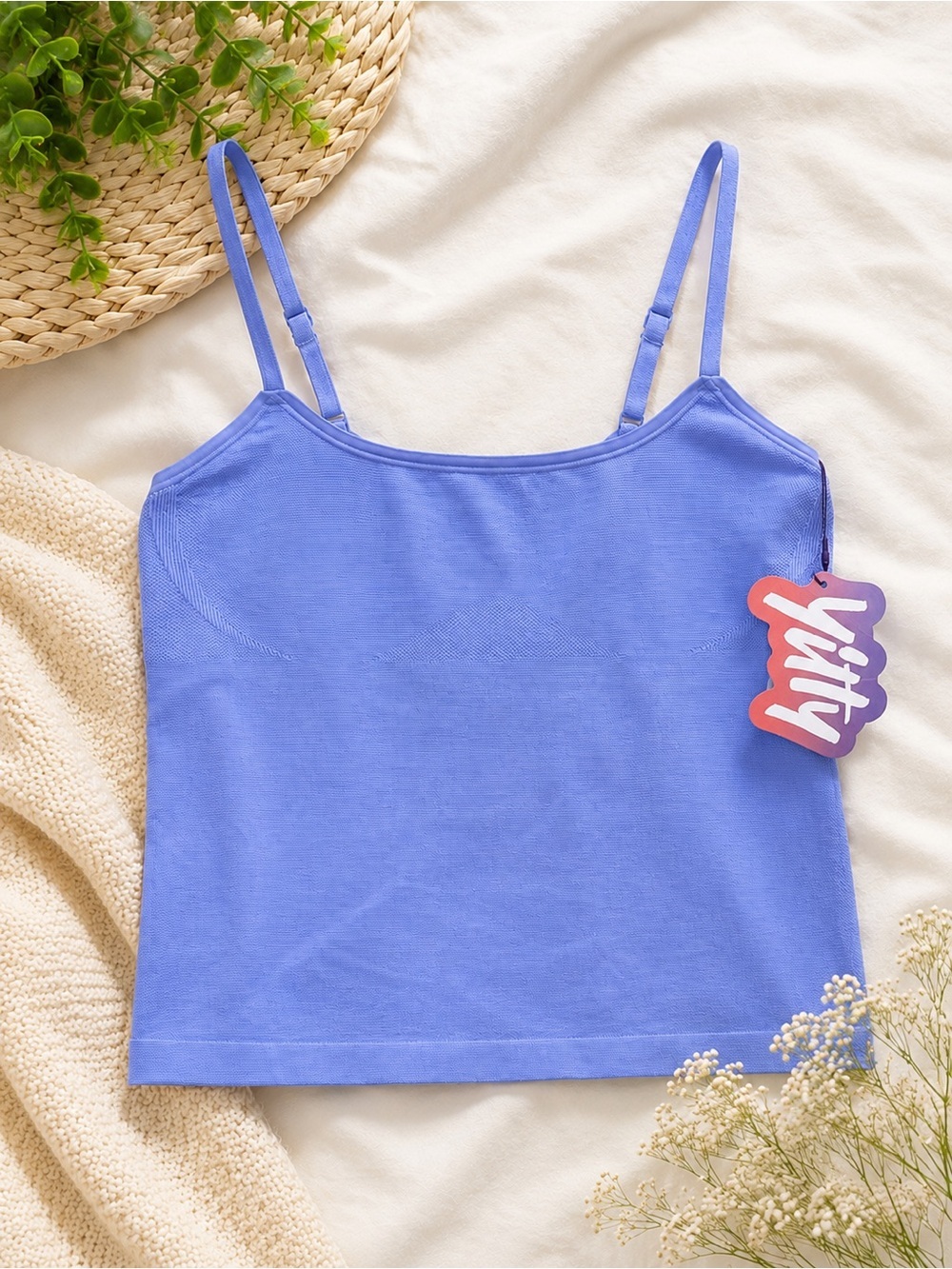 YITTY Smooth As Hell Shaping Cami Tank Top NWT Lavender Purple - Size Medium